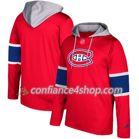 Homme Montreal Canadiens Blank N001 Chandails à capuchon